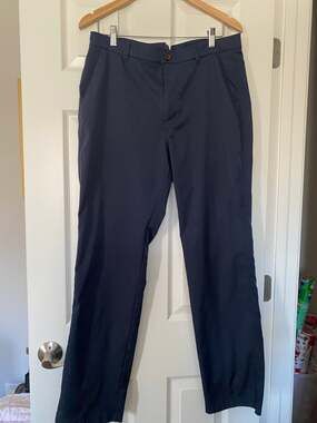 Dunning Navy Golf  Performance Pants size 34/32